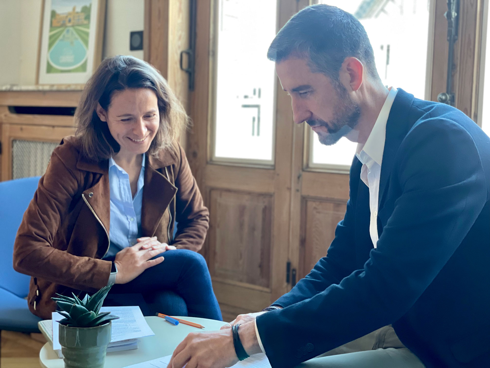 Ludovique Bouquet et David Tarsot de La Maison Suspendue - UNE COMMUNAUTÉ INSPIRÉE ET ENGAGÉE - Roubaix - Coaching, formations, séminaires, bilan de compétences